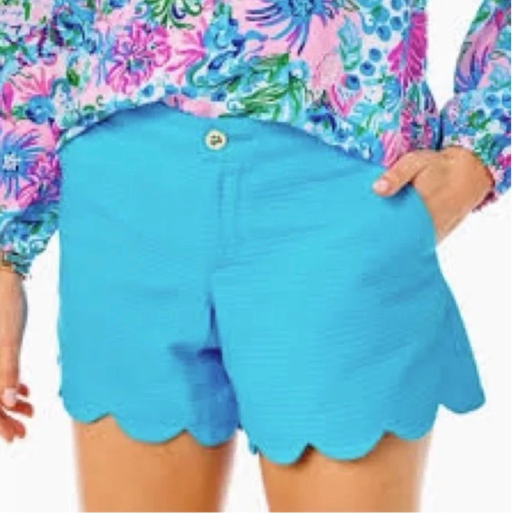 Lilly Pulitzer Buttercup Short in Bright Blue, sz 4